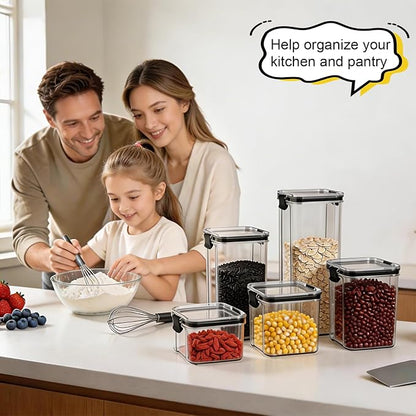 5 Piece Airtight Food Storage Containers Set - Image 7