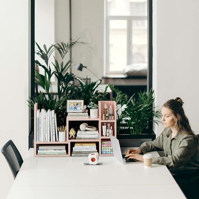 NUTIKAS Desk Shelves Desktop Organizer Shlef - Image 9