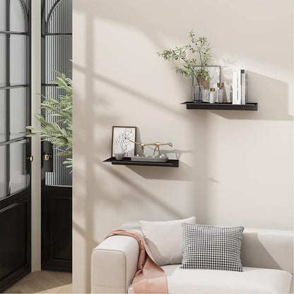 Danpoo 12 inch Metal Floating Shelves - Image 2