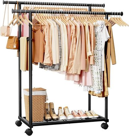 Sakugi Double Rods Clothes Rack by Sakugi