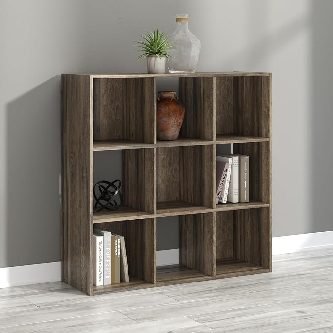 Signature Design by Ashley Shallifer 9 Cube Storage Organizer or Bookcase - Image 2