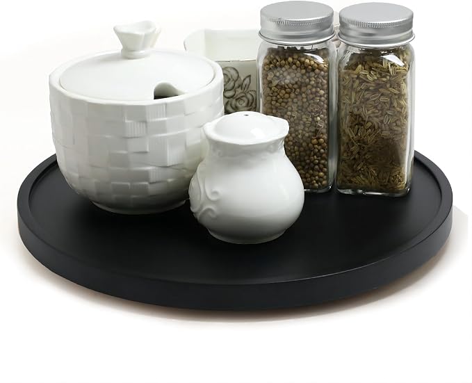 12-inch Lazy Susan Organizers, ACIAZAAZ Lazy Susan Turntable by ACIAZAAZ