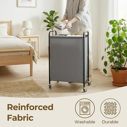 GRANNY SAYS 80L Laundry Hamper, Slim Laundry Basket - Image 4