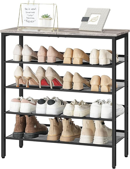 HOOBRO Shoe Rack for Entryway, 5-Tier Shoe Organizer - Image 8
