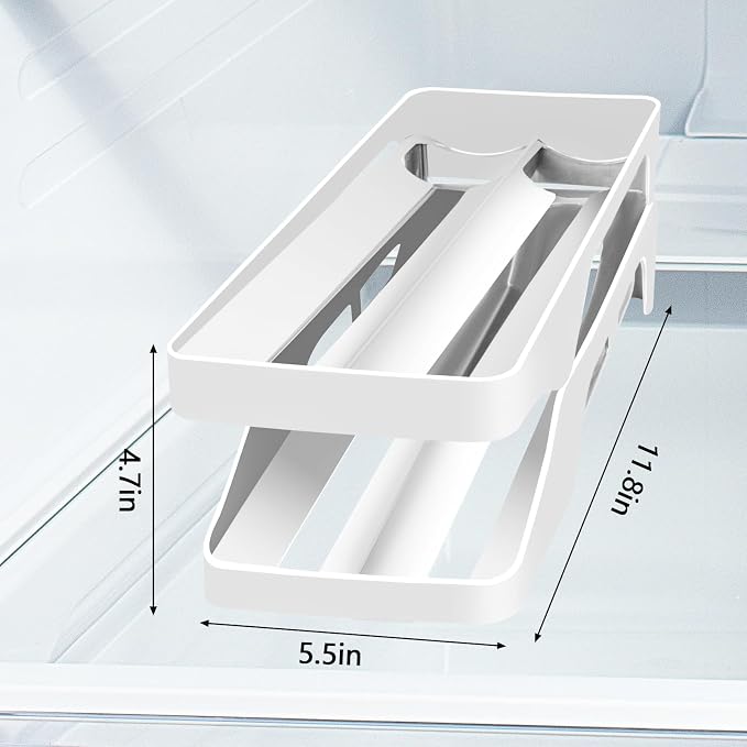 Egg Holder for Fridge Automatic Rolling Egg Dispenser for Refrigerator Kitchen - Image 5