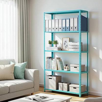 Storage Shelves, Heavy Duty 5-Tier Shelf Organizer & Adjustable Garage Shelving - Image 9