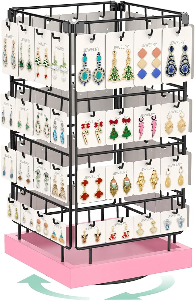 EsLuker.ly Rotating Earring Display Holder Stand by EsLukerly