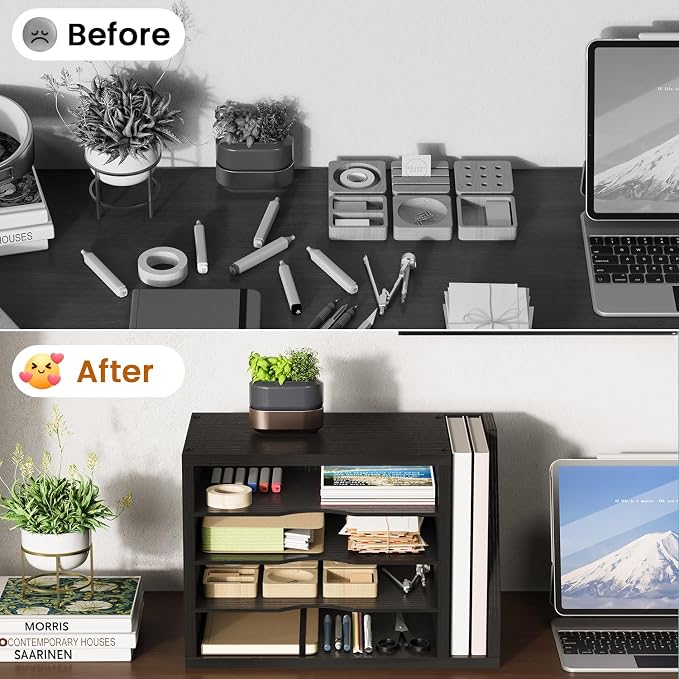 Wooden Mail Organizer, Desk Organizer - Image 6