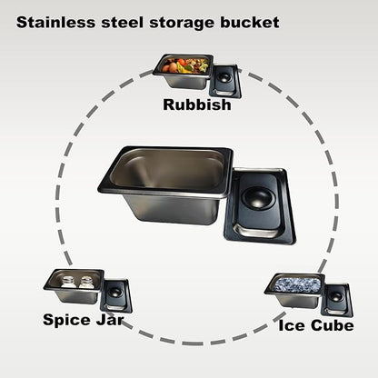Qian Kun Free Standing 304 Stainless Steel Utility Sink - Image 8