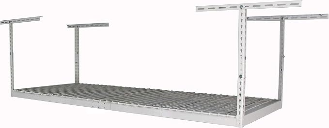 MonsterRax Overhead Garage Storage Racks 3x8’ Ceiling Mounted Shelving by MonsterRAXStorageSolutions