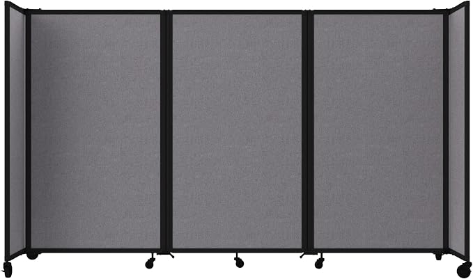 Versare Room Divider 360 Portable Wall Partition | Folding Panels | Large by VERSARE