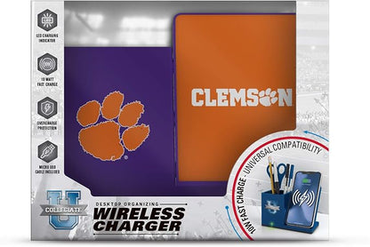 SOAR NCAA Unisex Cell Phone Wireless Charging Stand and Desktop Organizer - Image 3