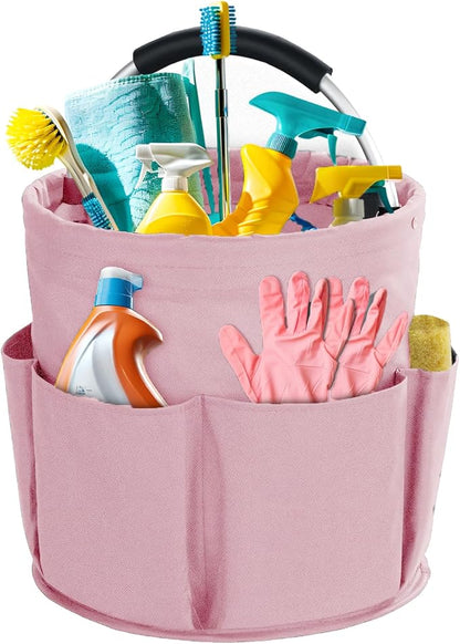 Cleaning Caddy with Handle, Cleaning Products Organiser, 17L Foldable Storage by Bototack