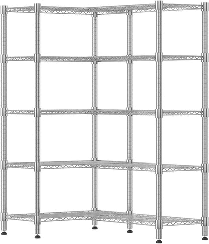 Himimi Storage Shelves-5 Tier Heavy Duty Wire Shelving Unit - Image 8