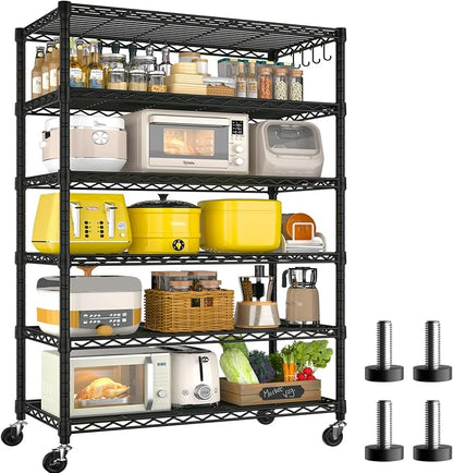 PrimeZone 6 Tier Wire Shelving by PrimeZone