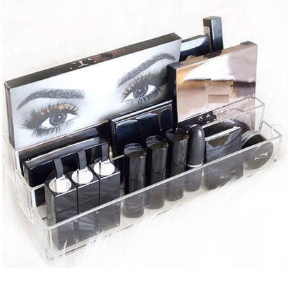 byAlegory Tiered Acrylic Eyeshadow Palette Makeup Organizer | 3 Tier Cosmetic - Image 4