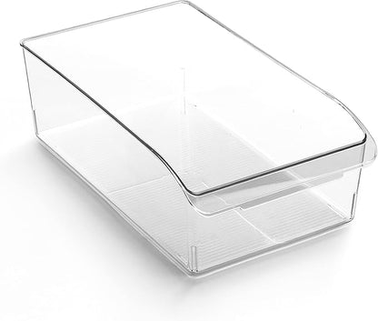 BINO | Plastic Storage Bins, X-Large | THE CURVE COLLECTION | Multi-Use by BINO