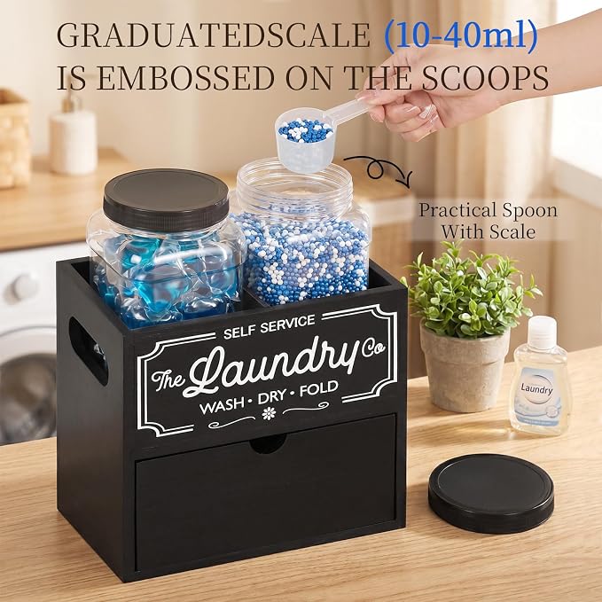 Laundry Pods Container and Dryer Sheet Holder - Image 3
