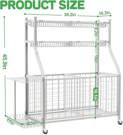 Garage Sports Equipment Organizer, Ball Storage - Image 6