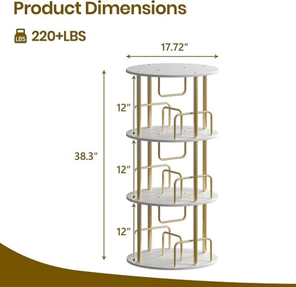 Rotating Bookshelf, Revolving Bookcase - Image 2
