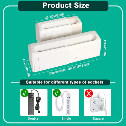 Improved Power Strip Cover Box 丨Outlet Covers Baby Proofing丨Outlet Cover - Image 6