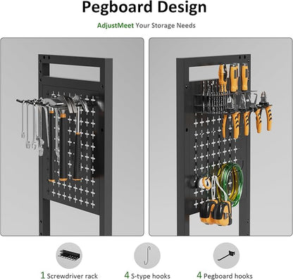Power Tool Organizer Rolling Cart - Image 6