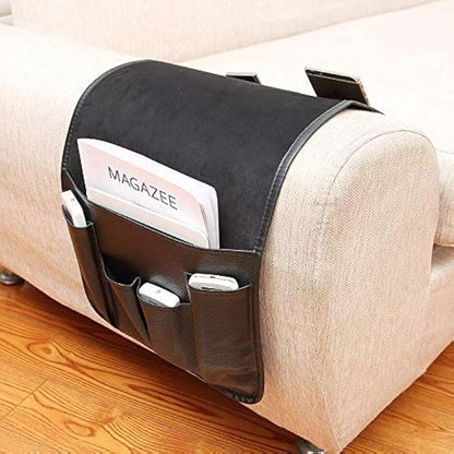 IPENNY No-slip Leather Sofa Couch Remote Control Holder Chair Armrest Caddy by Unknown