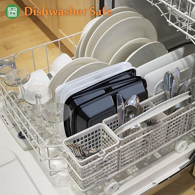Enther Meal Prep Containers 2 Compartment - Image 7
