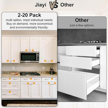 Cabinet Magnetic Catch Jiayi 10 Pack Ultra Thin Cabinet Door Magnets Stick on - Image 8