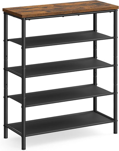 VASAGLE Shoe Rack, 5-Tier Shoe Storage Organizer by Unknown