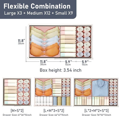 DIMJ Drawer Organizer Clothes Storage - Image 2