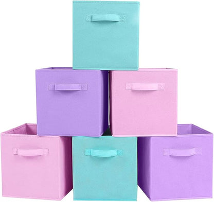 ShellKingdom Storage Bins, Foldable Fabric Storage Cubes And Cloth Storage by ShellKingdom