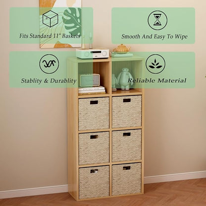8-Cube Storage Shelf Bookcase - Image 4