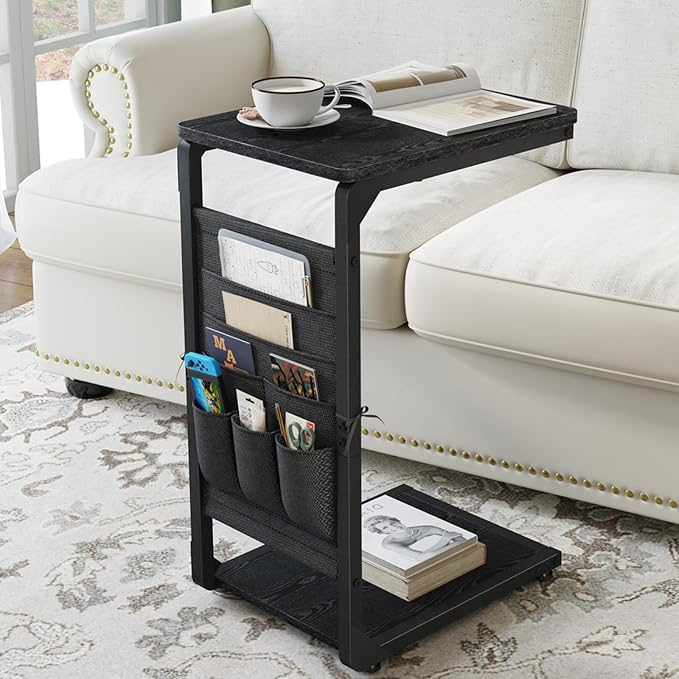 Small Black TV Tray, Trays Table - Image 8