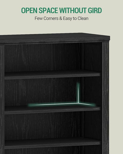 Hzuaneri Shoe Storage Cabinet, 10 Tiers Farmhouse Tall Shoe Cubby Organizer | - Image 6