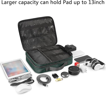 MATEIN Tech Organizer Travel Case, Large Water Resistant Cable Organizer | - Image 3