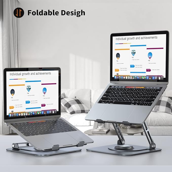 Laptop Stand for Desk, Adjustable Computer Stand - Image 3