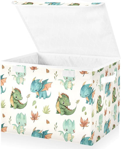 Dragon Watercolor Storage Bins - Image 2