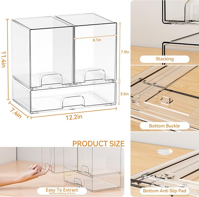 Yieach 3 Set Baby Bottle Organizer - Image 3