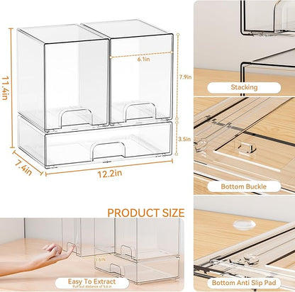 Yieach 3 Set Clear Baby Bottle Organizer - Image 3