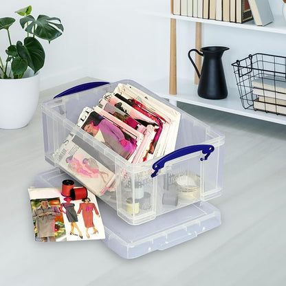 Really Useful Box Stackable 9 Liter Plastic Storage Container Bin - Image 4