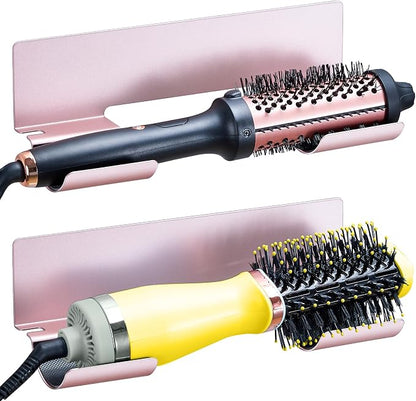 2 PCS Hair Straightener Holder Wall Mount Curling Iron Holder, Hair Dryer by WelcometoOukimly