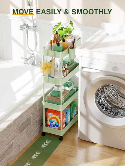 LEHOM Slim Rolling Storage Cart - Image 5