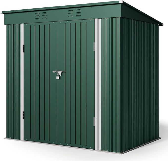 Gizoon 6' x 4' Outdoor Storage Shed - Image 9
