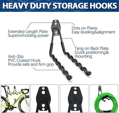 3-H Garage Wall Hooks 31 Pack, Garage Hooks Heavy Duty - Image 4