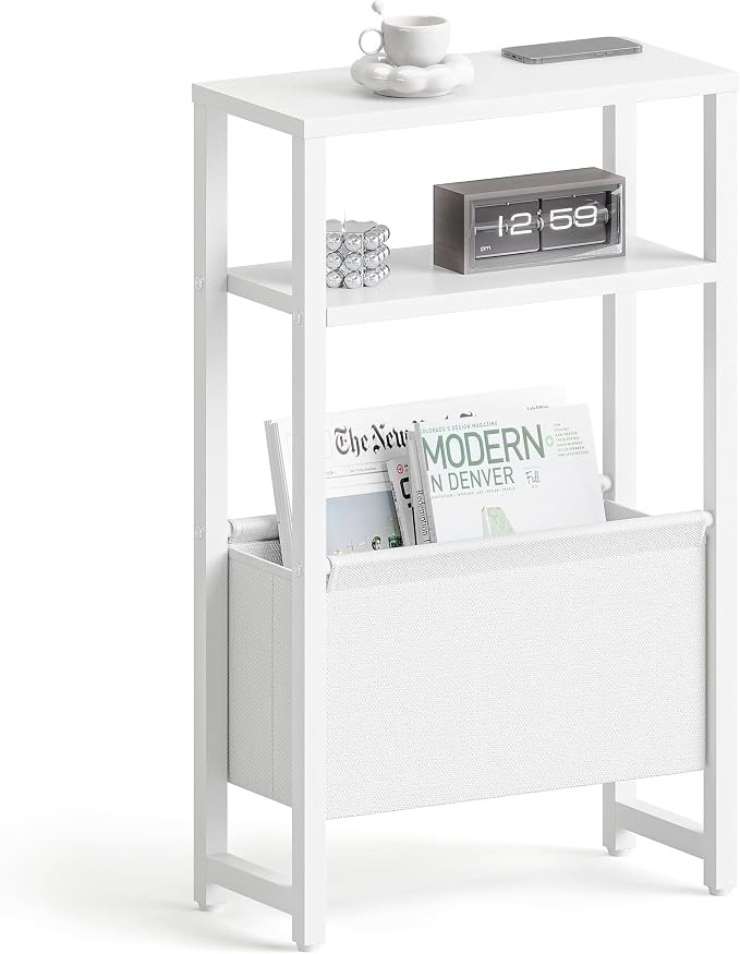 Narrow Side Table, Slim End Table by IRCPEN
