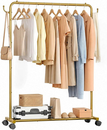 Homde Rolling Clothes Rack by Homde