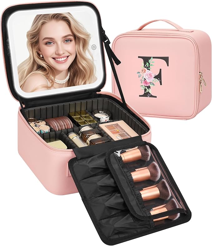 Relavel Initial Makeup Bag by Relavel