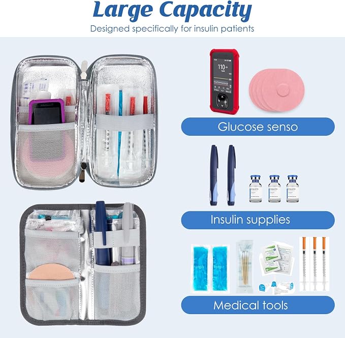 YOUSHARES Insulin Cooler Travel Case - Image 3