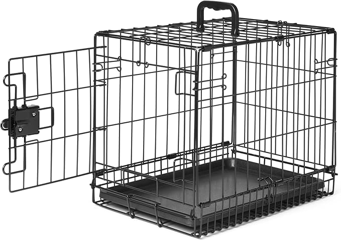 Amazon Basics Durable, Foldable Metal Wire Dog Crate by AmazonBasics